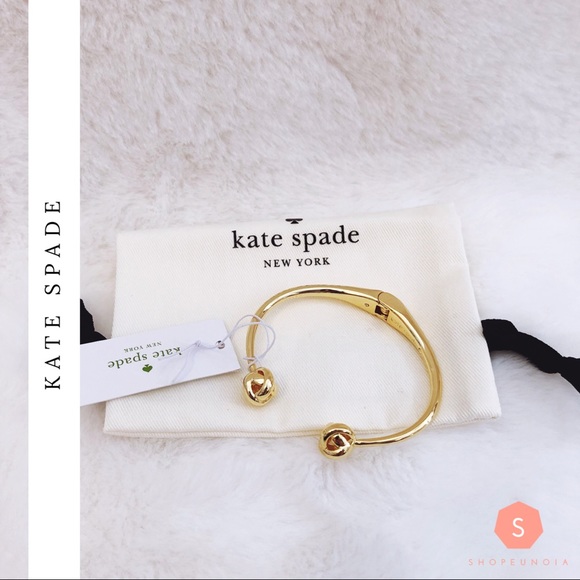 kate spade Jewelry - Kate Spade Gold Circle Bracelet